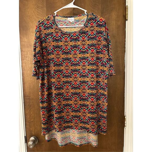 LuLaRoe Multicored Print Irma - Picture 1 of 6